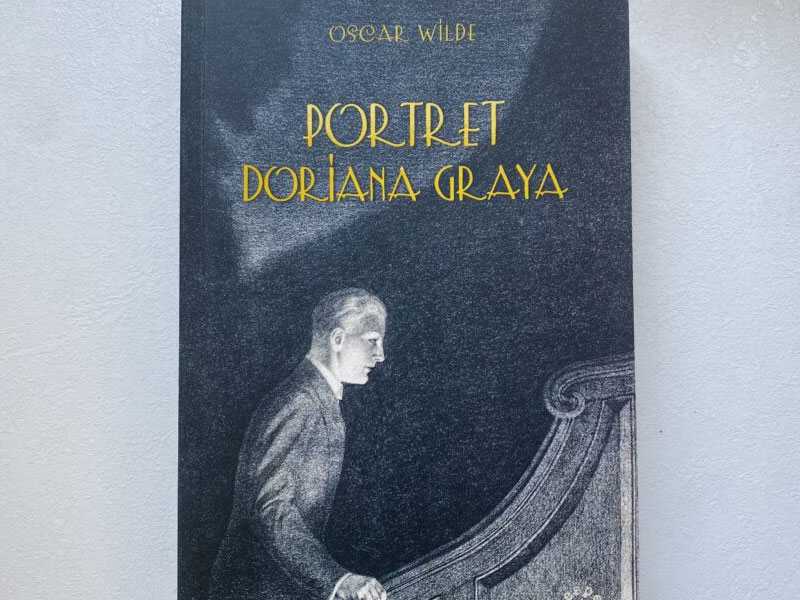 Portret Doriana Graya: powieść Oscara Wilde'a, książka, mężczyzna