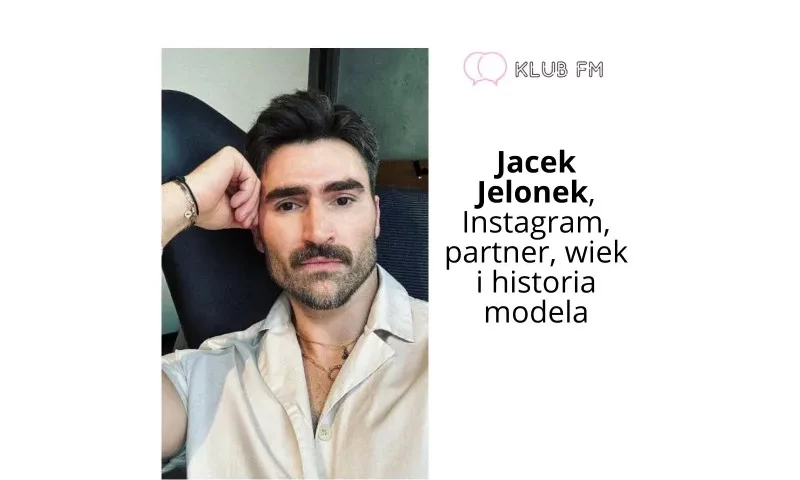Jacek Jelonek, fot. iamjacekjelonek, Instagram