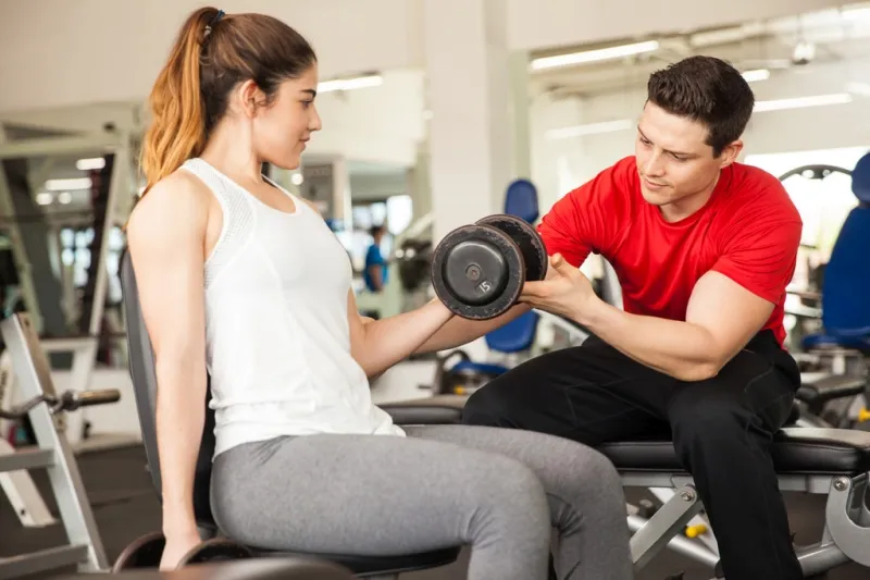 Trening z trenerem personalnym, fot. tonodiaz / Vista
