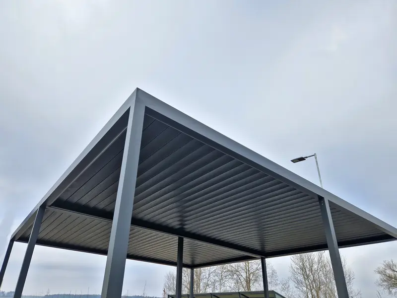 Zastosowanie i wybór pergoli lamelowej