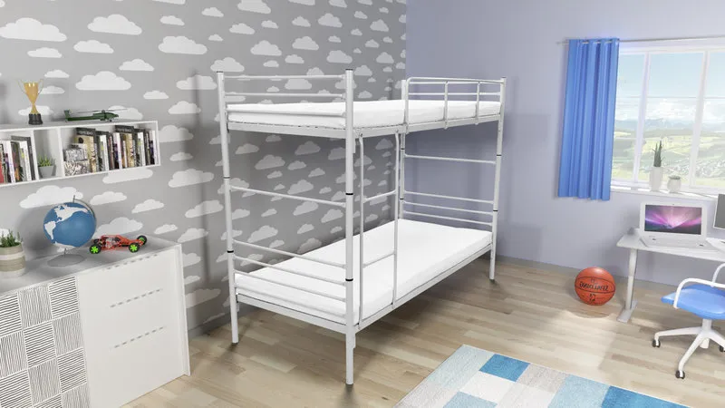 Łóżko metalowe, fot. plaststol.pl