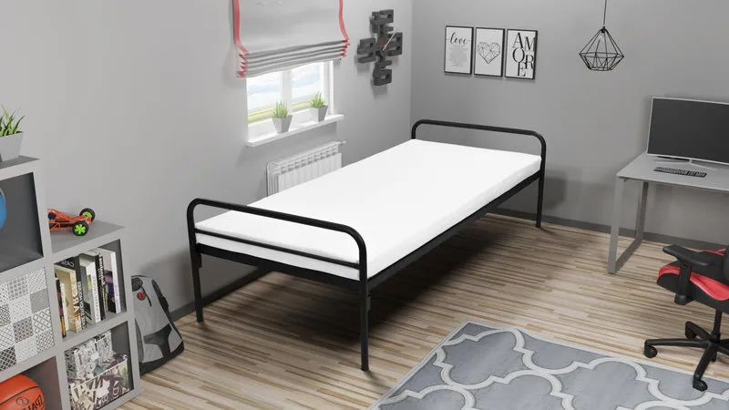 Łóżko metalowe, fot. plaststol.pl