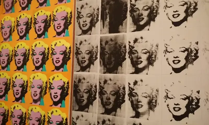 Marilyn Monroe, wiele zdjęć twarzy, fot. Patricia van den Berg, pixabay.com
